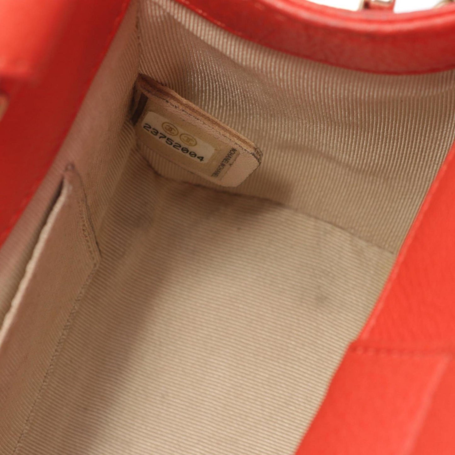 Chanel Red Leather Shoulder