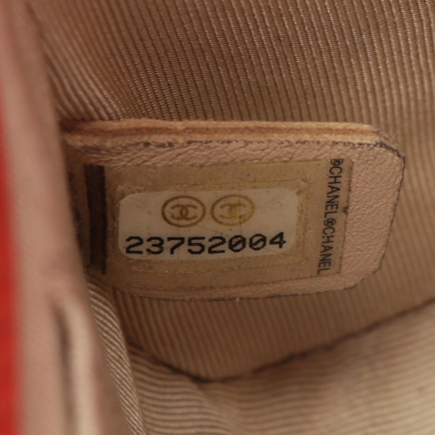 Chanel Red Leather Shoulder