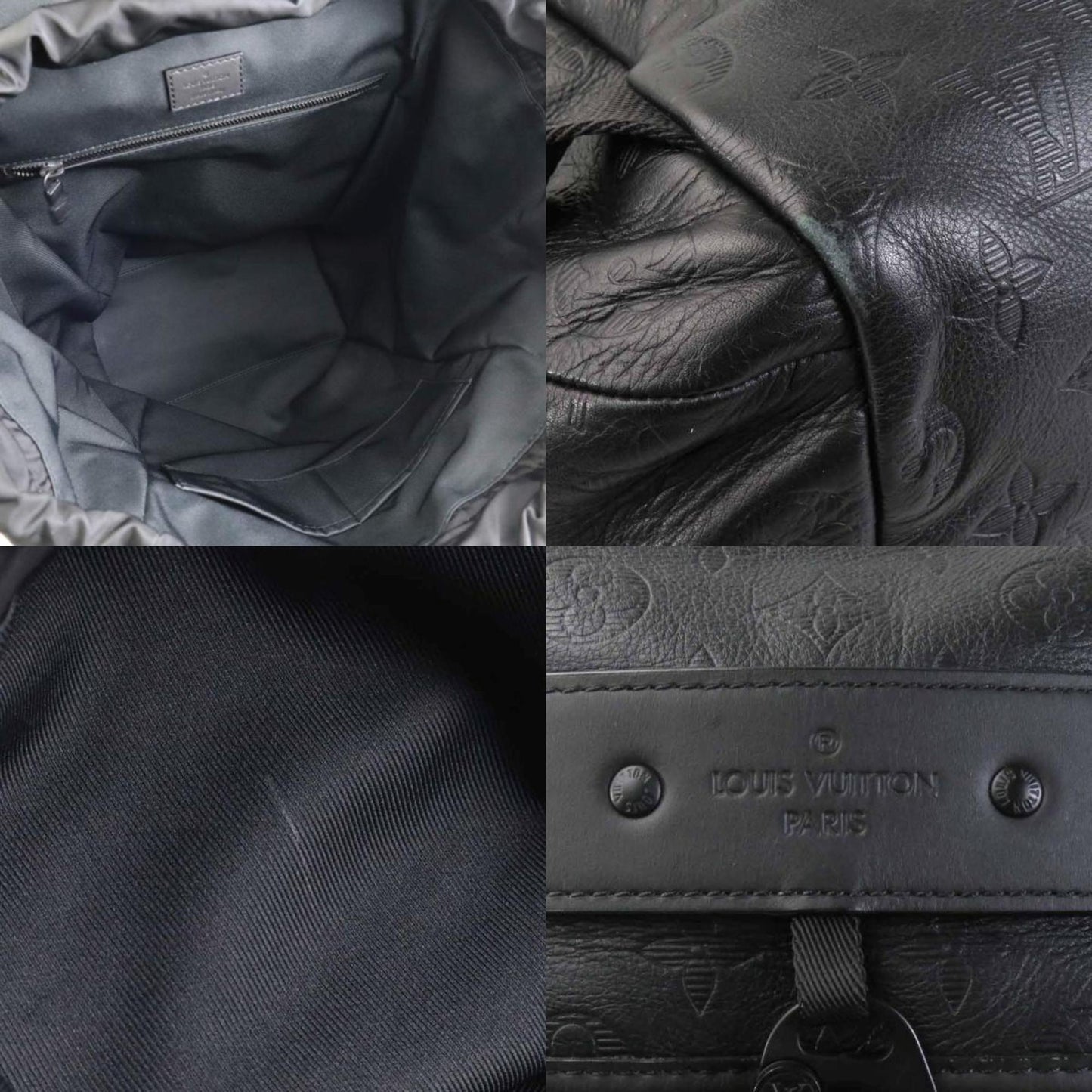 Louis Vuitton Black Leather Discovery