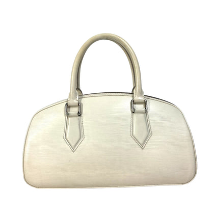 Louis Vuitton White Leather Jasmin
