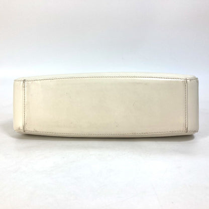 Louis Vuitton White Leather Jasmin