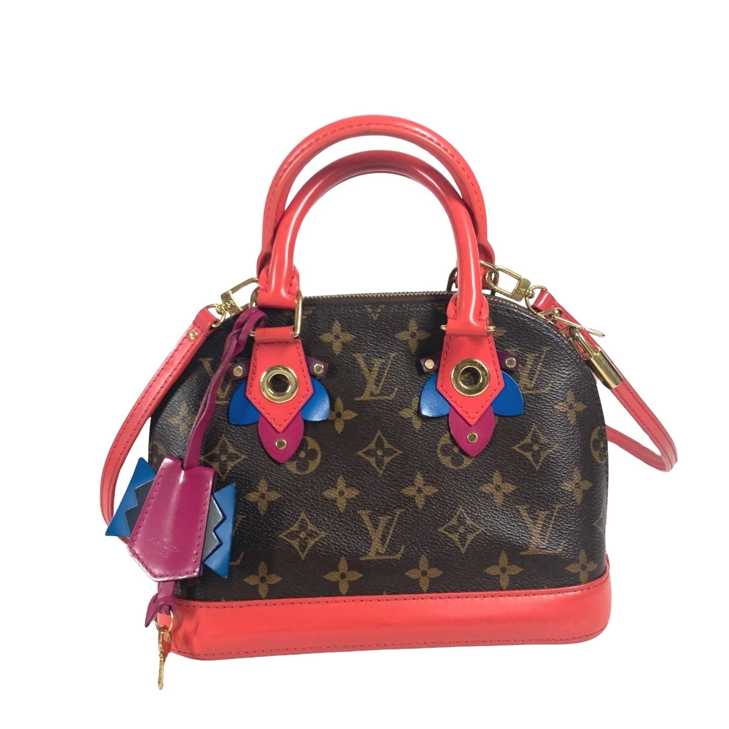 Louis Vuitton Brown Canvas Alma Bb