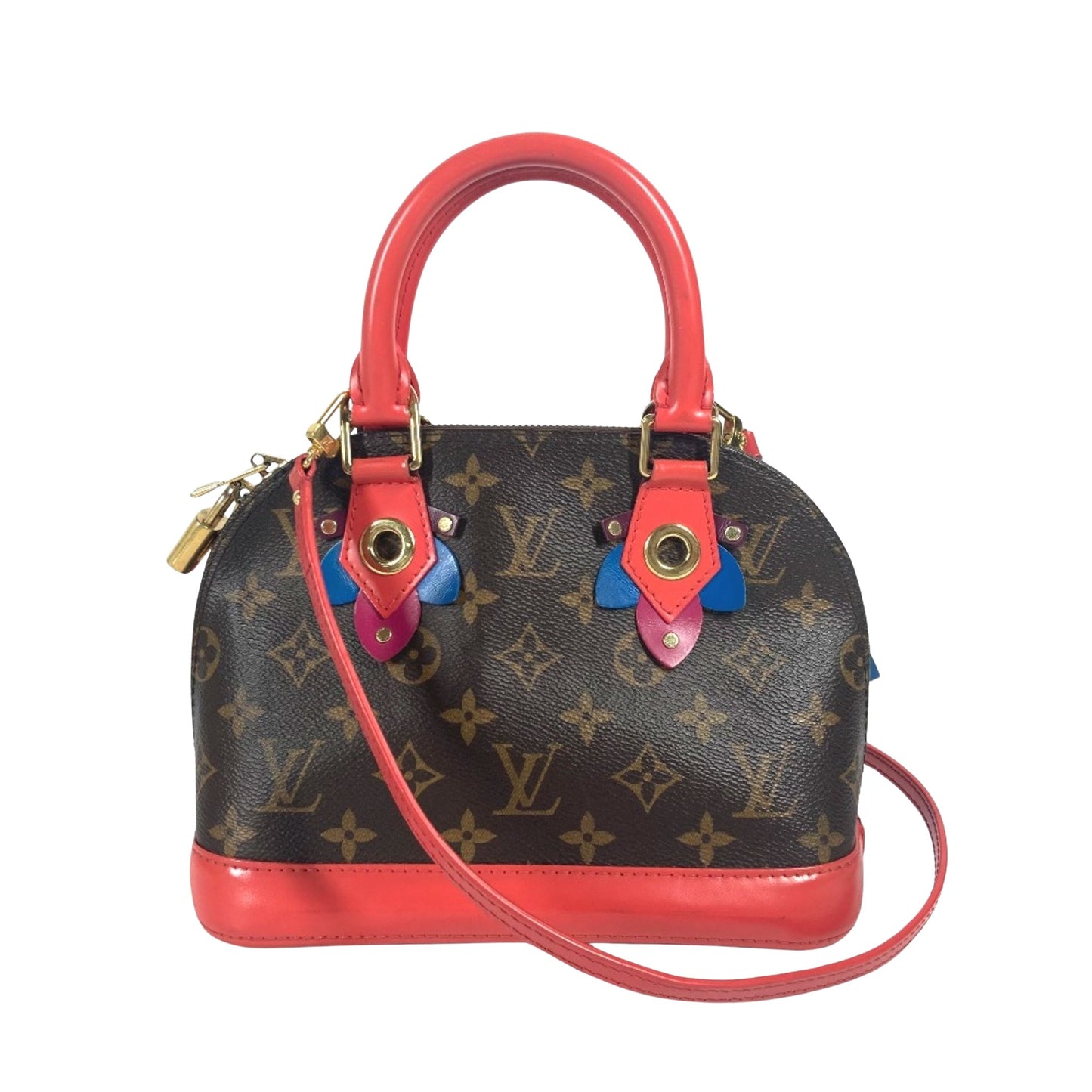 Louis Vuitton Brown Canvas Alma Bb