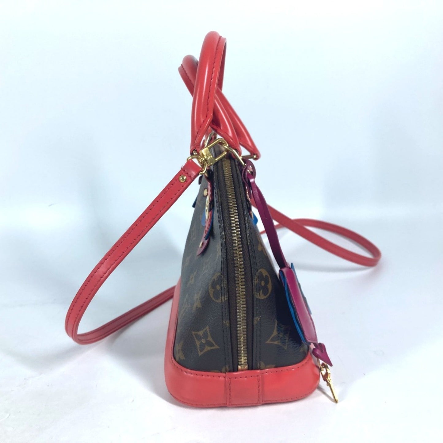 Louis Vuitton Brown Canvas Alma Bb