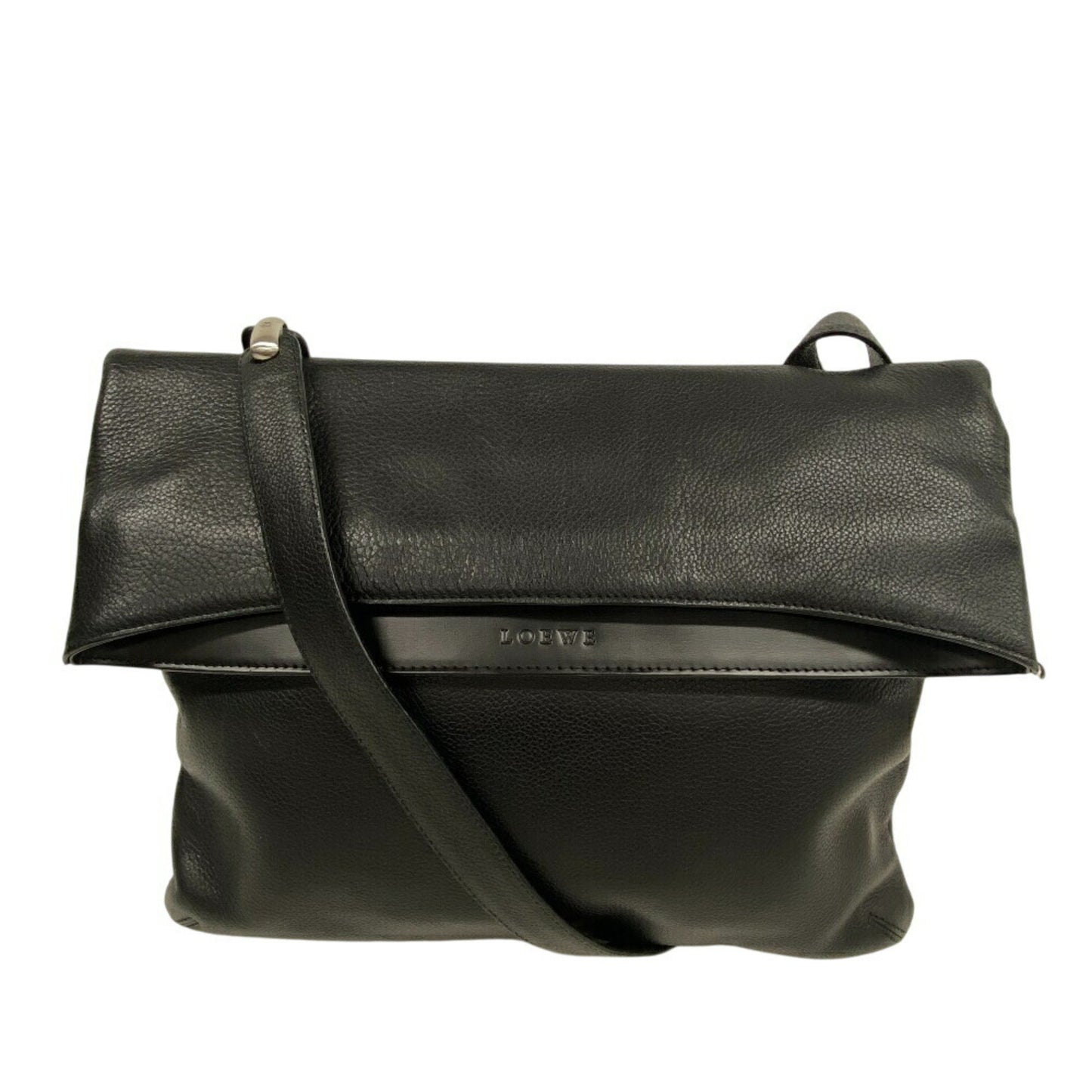 Loewe Black Leather Tote