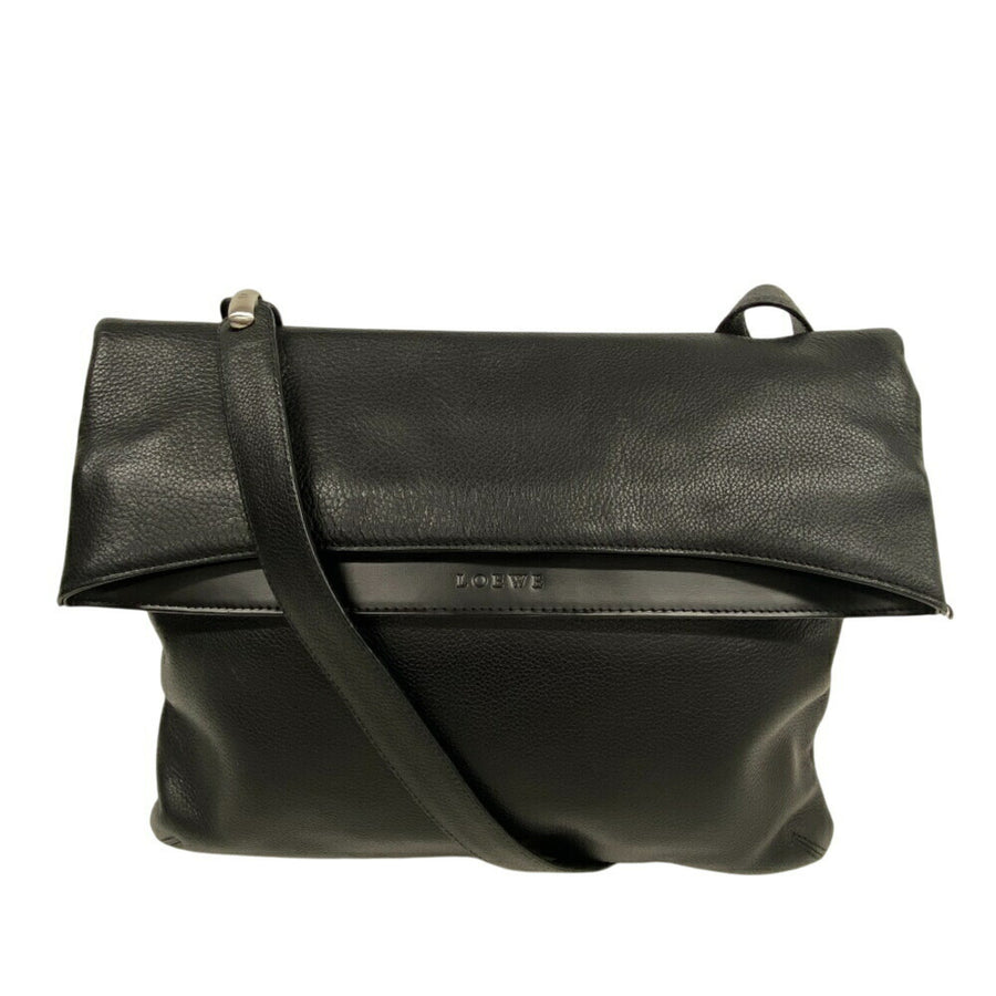 Loewe Black Leather Tote