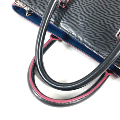 Louis Vuitton Black Leather Soufflot