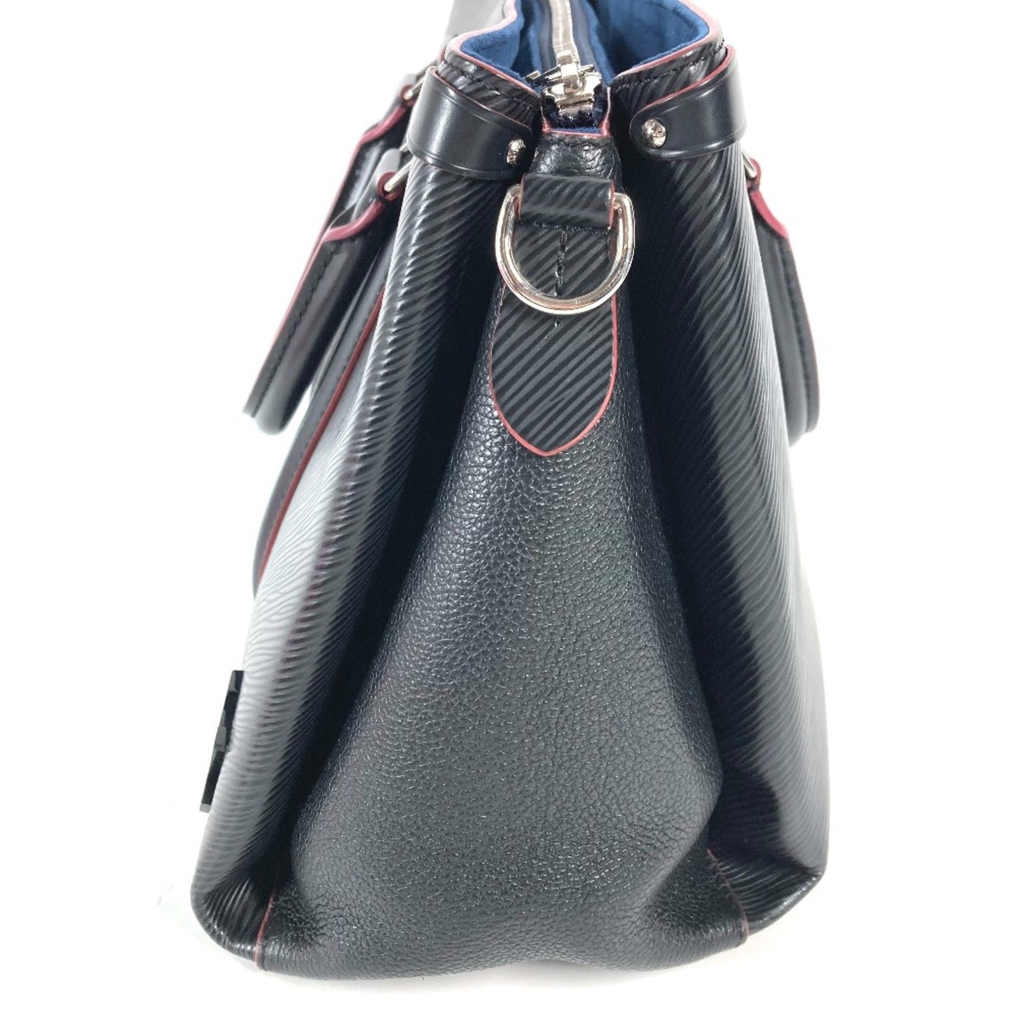Louis Vuitton Black Leather Soufflot