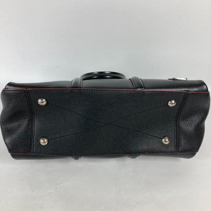 Louis Vuitton Black Leather Soufflot