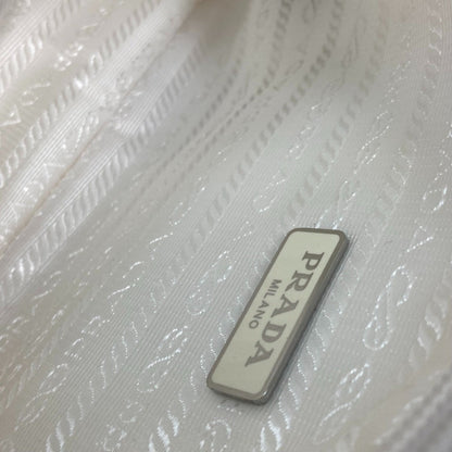 Prada White Synthetic Re-edition