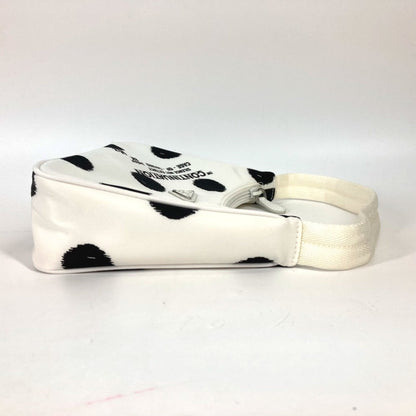 Prada White Synthetic Re-edition
