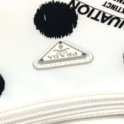 Prada White Synthetic Re-edition