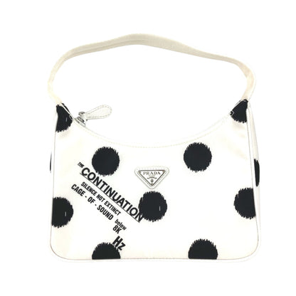 Prada White Synthetic Re-edition