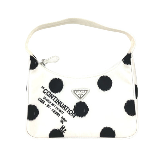 Prada White Synthetic Re-edition