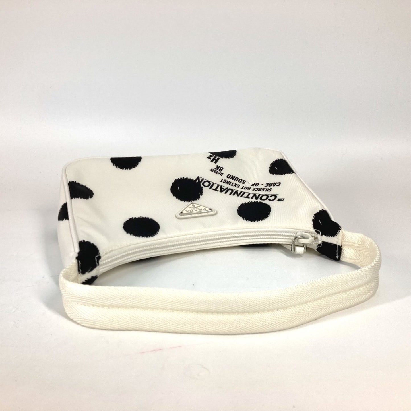 Prada White Synthetic Re-edition