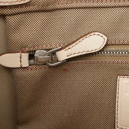 Prada Brown Canvas Canapa
