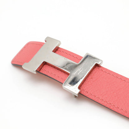 Hermès Pink Leather Constance