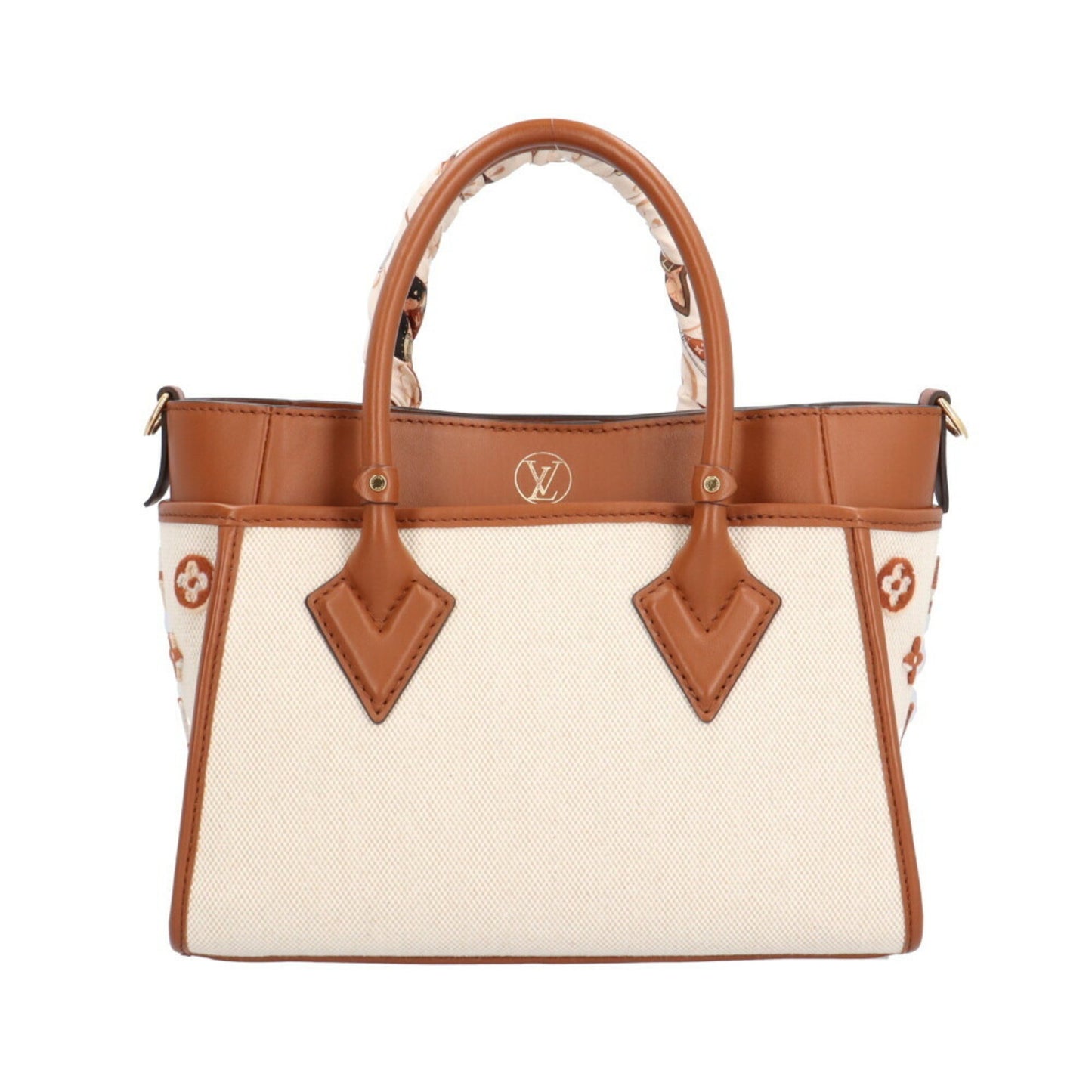 Louis Vuitton White Canvas On My Side