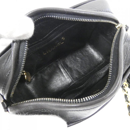 Chanel Black Leather Camera