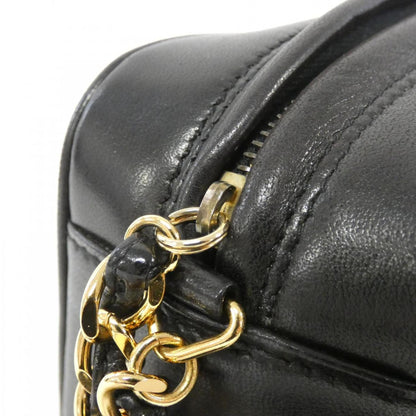 Chanel Black Leather Camera