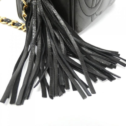 Chanel Black Leather Camera