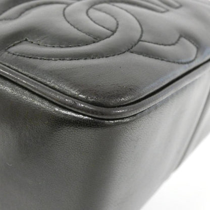 Chanel Black Leather Camera