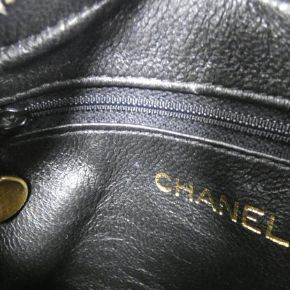 Chanel Black Leather Camera