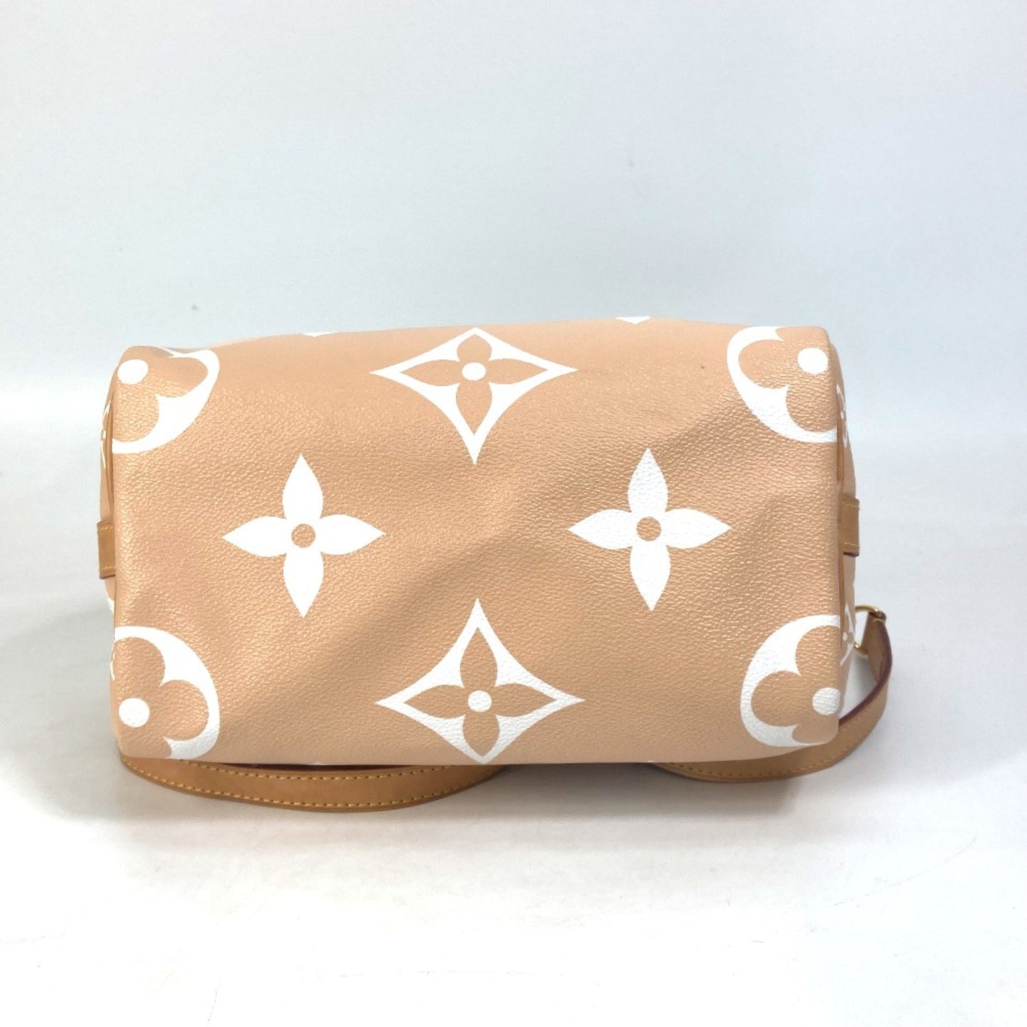 Louis Vuitton Orange Leather Speedy Bandoulière 25