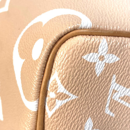 Louis Vuitton Orange Leather Speedy Bandoulière 25