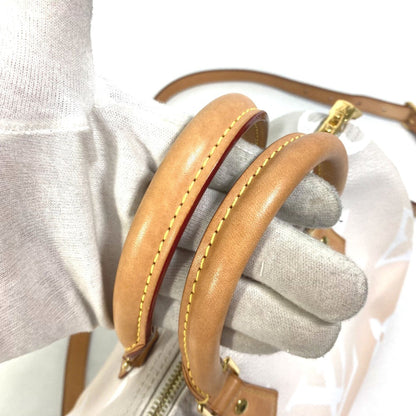 Louis Vuitton Orange Leather Speedy Bandoulière 25