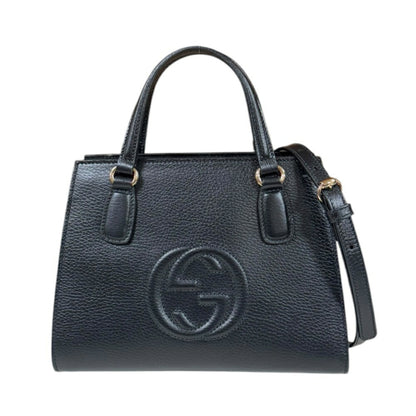 Gucci Black Leather Soho
