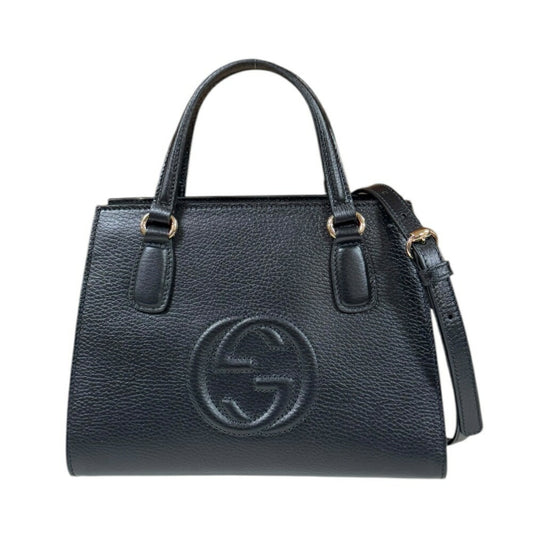 Gucci Black Leather Soho