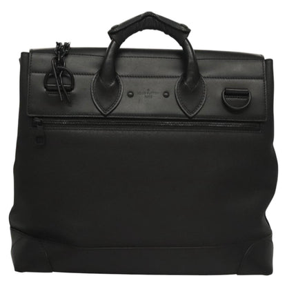 Louis Vuitton Black Leather Handbag