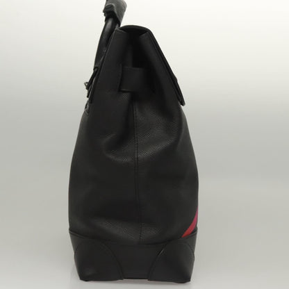 Louis Vuitton Black Leather Handbag