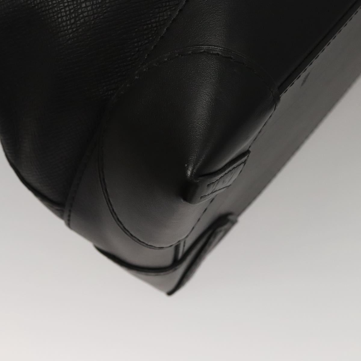 Louis Vuitton Black Leather Handbag