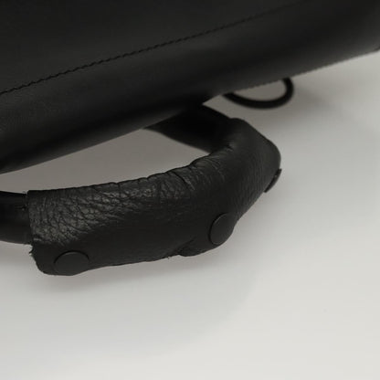 Louis Vuitton Black Leather Handbag