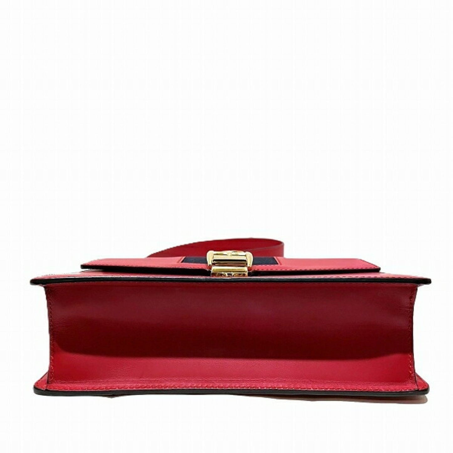 Gucci Red Leather Sylvie