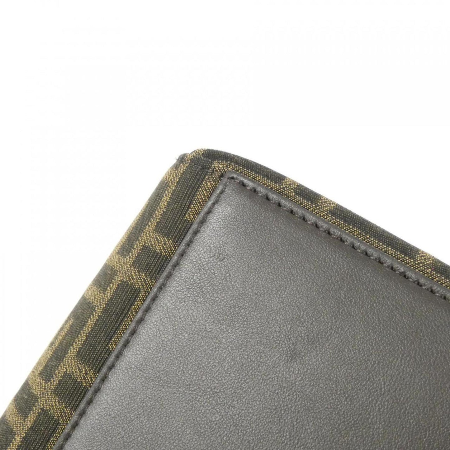 Fendi Brown Canvas Shoulder