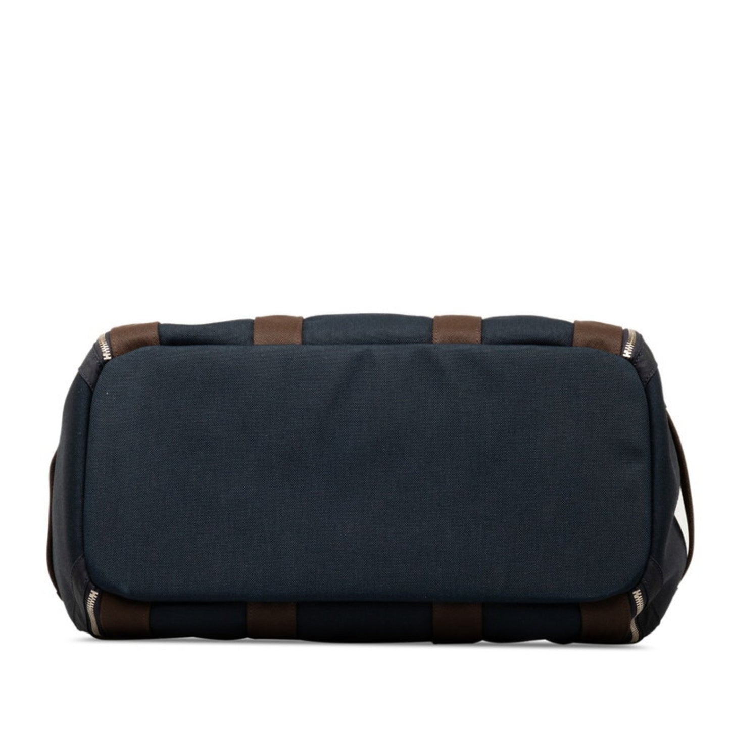 Hermès Blue Canvas Handbag