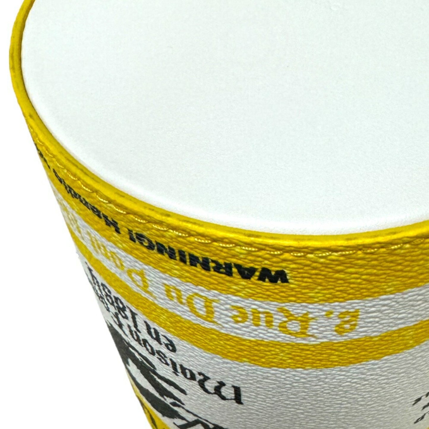 Louis Vuitton Yellow Leather Paint Can