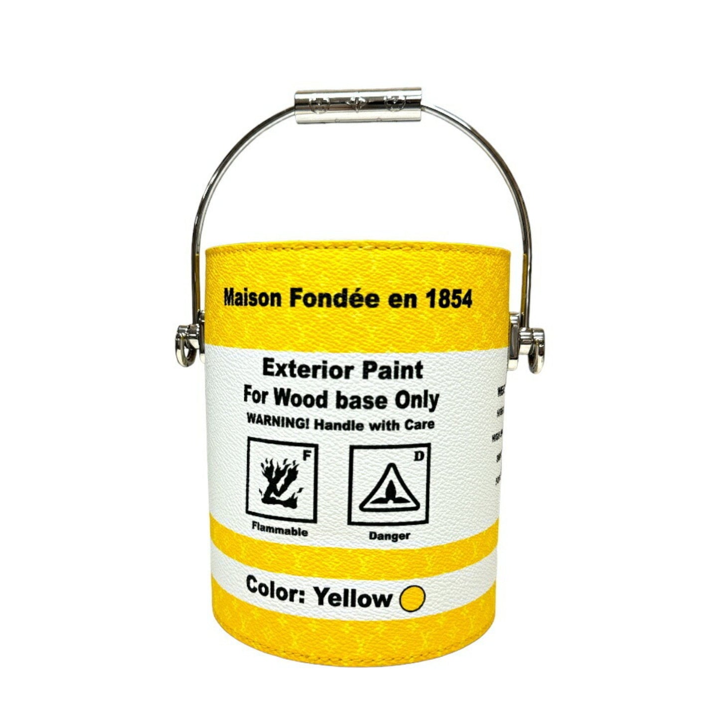 Louis Vuitton Yellow Leather Paint Can