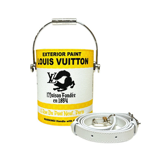 Louis Vuitton Yellow Leather Paint Can