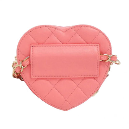 Chanel Pink Leather Shoulder