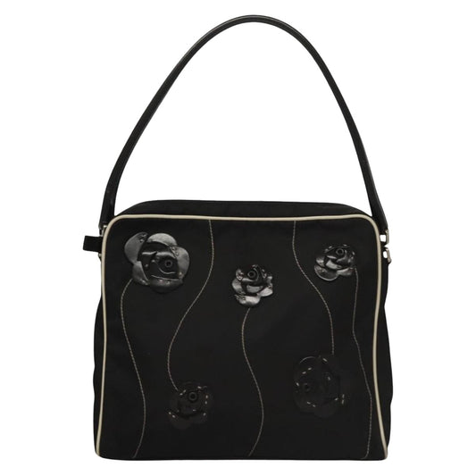 Prada Black Synthetic Tessuto