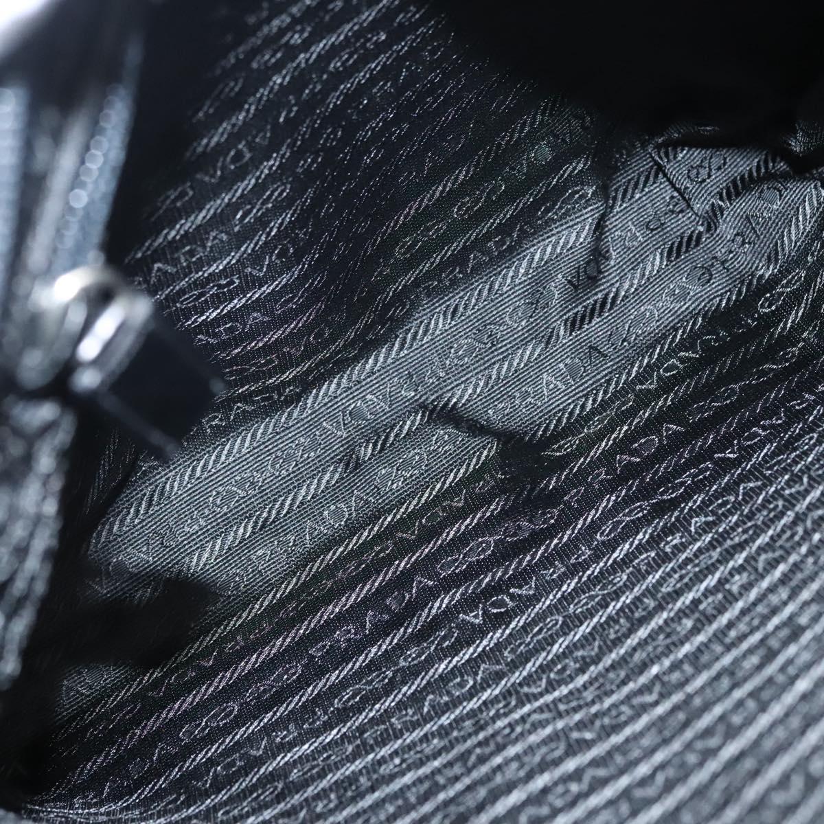Prada Black Synthetic Tessuto