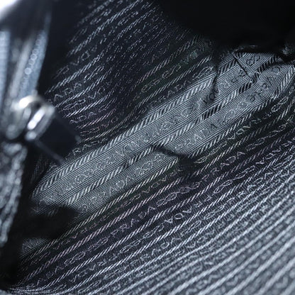Prada Black Synthetic Tessuto