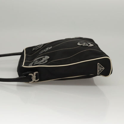 Prada Black Synthetic Tessuto