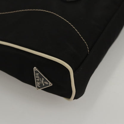 Prada Black Synthetic Tessuto