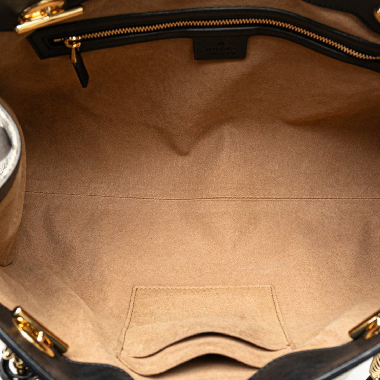 Gucci Brown Canvas Padlock