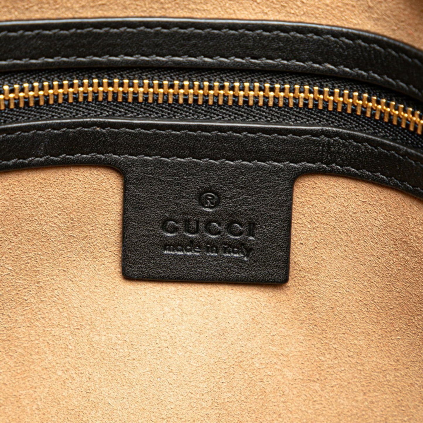 Gucci Brown Canvas Padlock